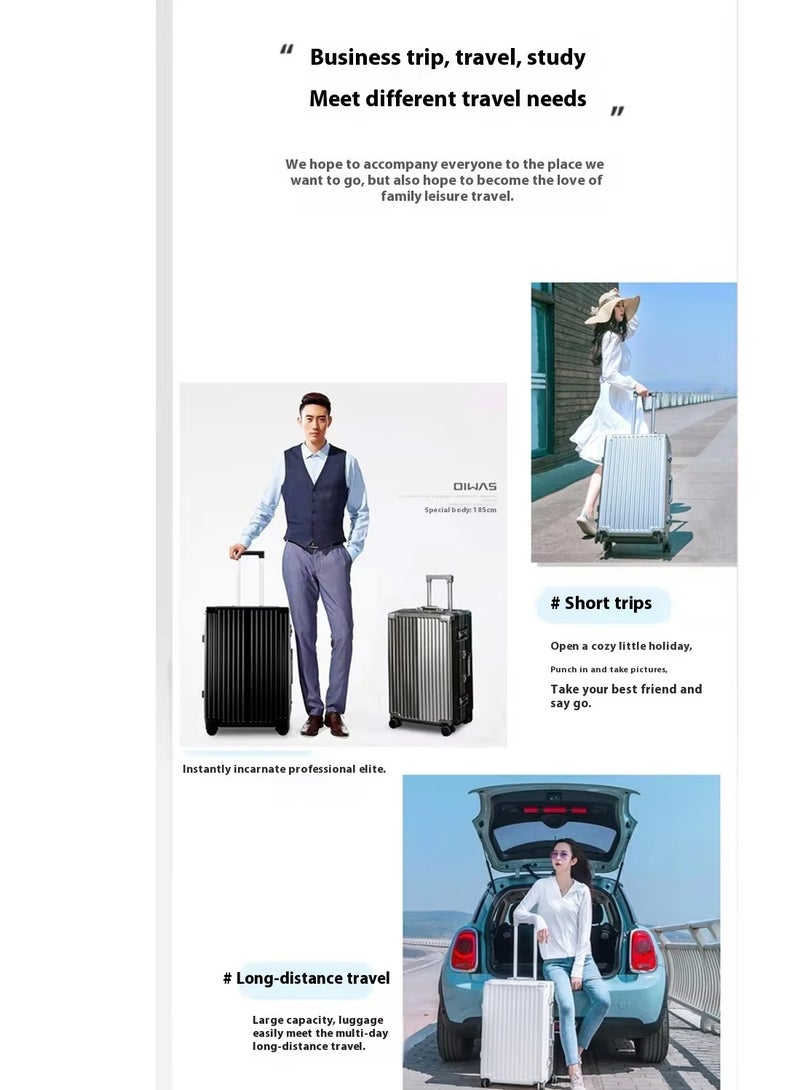 Travel Luggage 1Piece Sets suitable for short trips, PC+ABS Hard Shell Clearance Luggage Carry on Luggage Suitcase with TSA Lock Spinner Wheels Durable Lightweight Travel Luggage，USB Charging Port  - Image 3