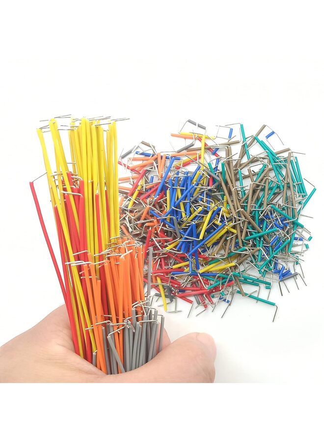 560PCS Jumper Wires Kit 14 Diferent Lengths Breadboard Connecting Lines Solderless Flexible Breadboard Jumper Wire Set Electronic Wires Multicolored Jumper Wires - Image 4