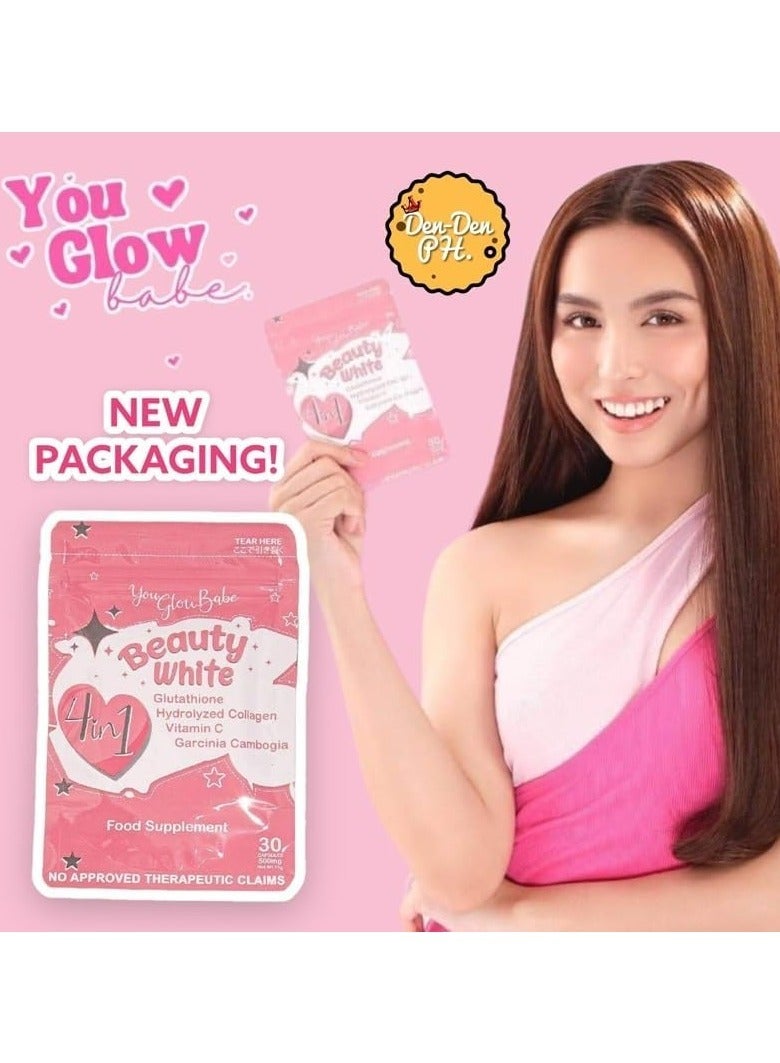 glo Beauty White 4 In 1 Supplement - Image 3