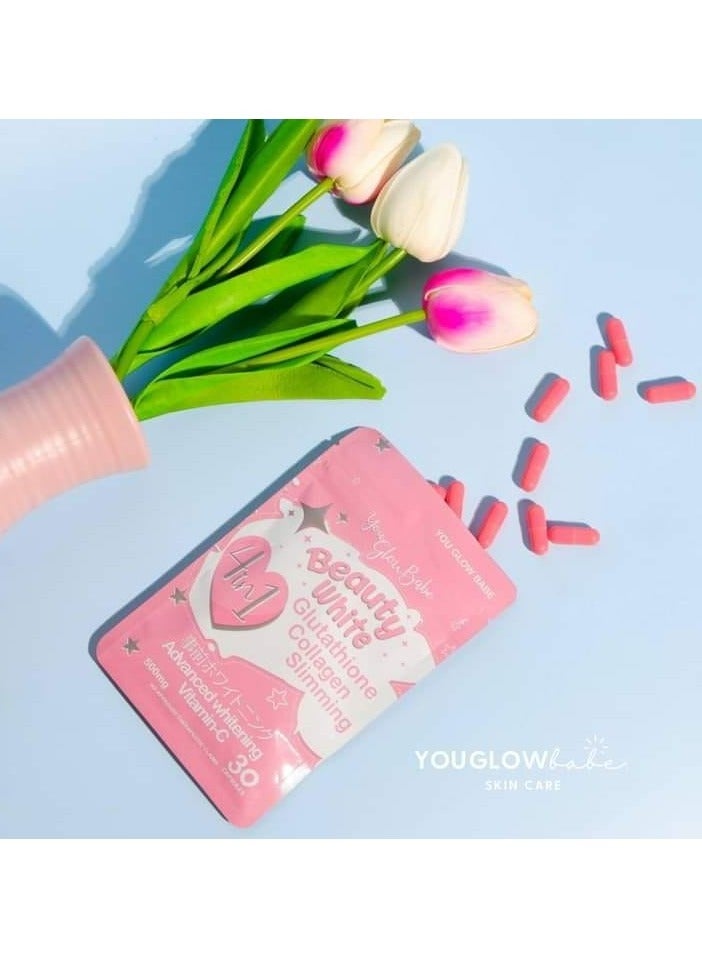 glo Beauty White 4 In 1 Supplement - Image 2