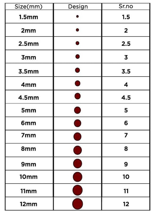 Bhartiya Hastshilp Multicolor Stone Round Bindi with Stone Medium Size For Girl, Women 6 mm (Pack Of 1) around 20 Bindi