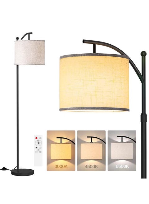 Dimmable LED Floor Lamp, Standing Lamp with Smart APP/Remote Control, Tall Lamp with Hanging Lampshade,  Modern Floor Lamp for Living Room, Bedroom, Office