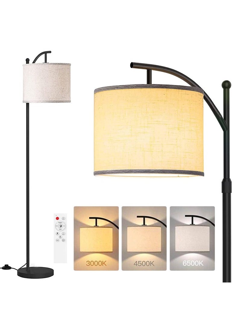 Dimmable LED Floor Lamp, Standing Lamp with Smart APP/Remote Control, Tall Lamp with Hanging Lampshade,  Modern Floor Lamp for Living Room, Bedroom, Office