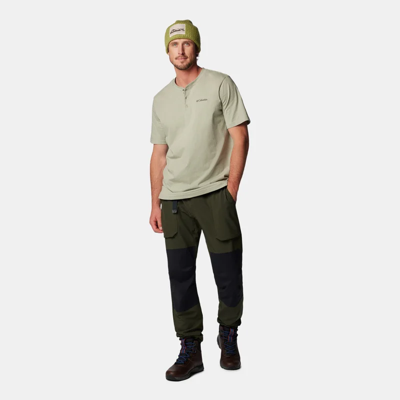 Columbia Green Men's Landroamer Henley II Shirt for Men | Best Price UAE
