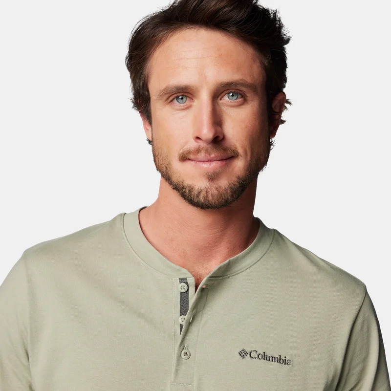 Columbia Green Men's Landroamer Henley II Shirt for Men | Best Price UAE