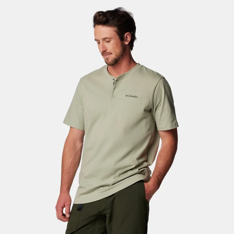 Columbia Green Men's Landroamer Henley II Shirt for Men | Best Price UAE