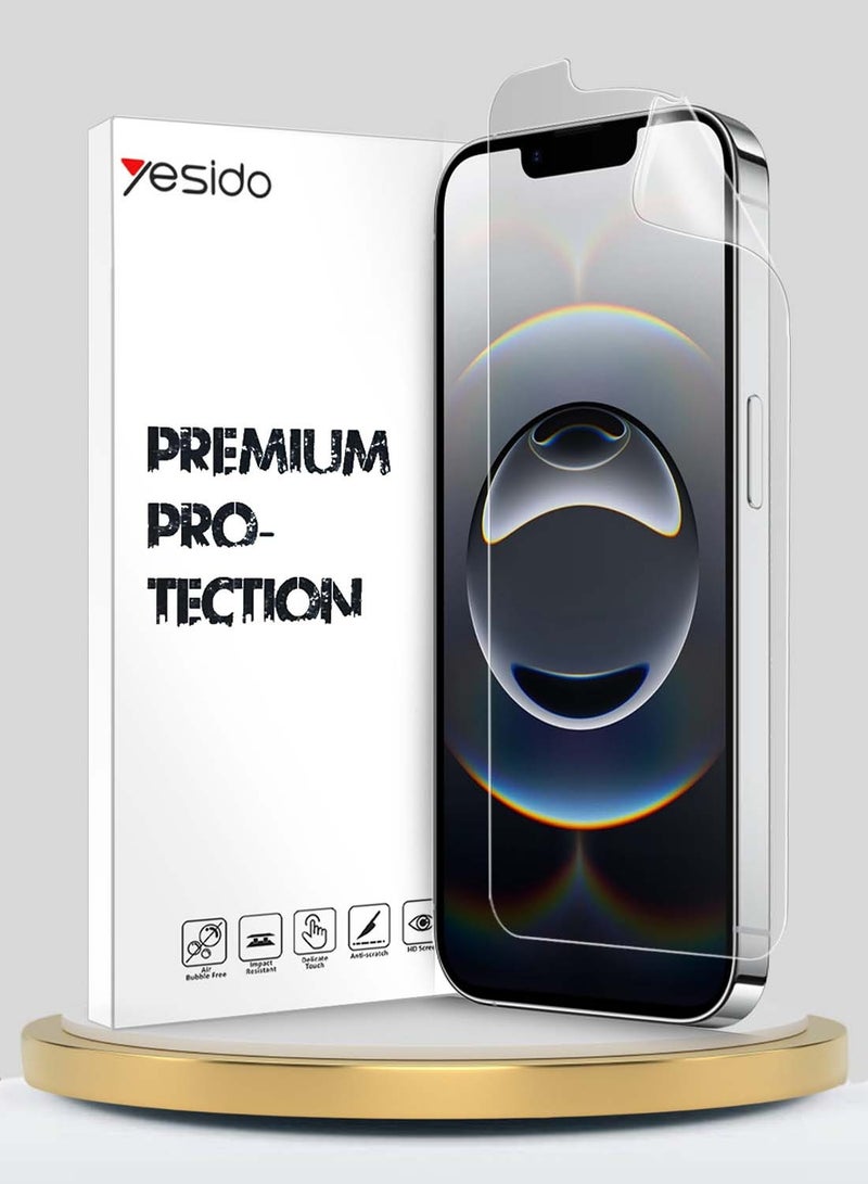Yesido Apple iPhone 16e 5G 2025 Yesido Premium Hydrogel Film Thin and Flexible Screen Protector (MSHFMN) - Clear - Image 1