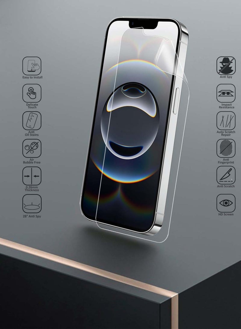 Yesido Apple iPhone 16e 5G 2025 Yesido Premium Hydrogel Film Thin and Flexible Screen Protector (MSHFMN) - Clear - Image 2