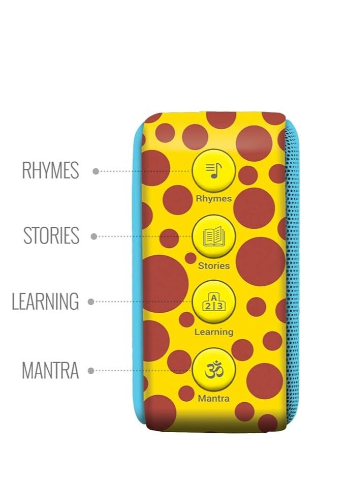 Saregama KIDS-80+ classic rhymes in Hindi& English, 300+ most famous kid's stories in Hindi & English,15 phonetic based learning content, 30+ Mantras & Devotional songs Bluetooth, USB support - pzsku/Z51E22891E17B2FCA4193Z/45/_/1721293538/023e9a3f-c9fc-49ba-9eee-b811d1aa2786