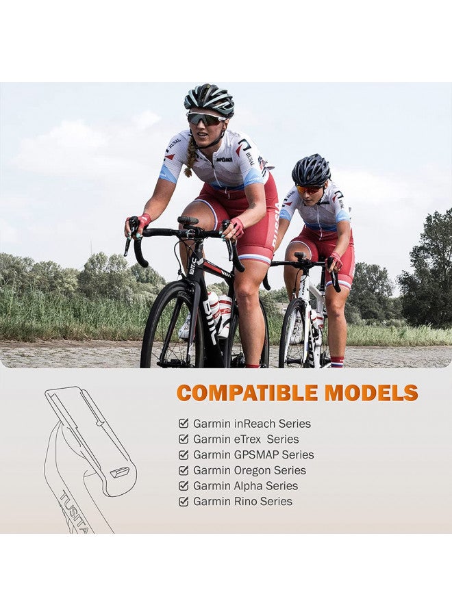 TUSITA محول تركيب دراجة TUSITA متوافق مع جهاز GPS المحمول من Garmin، عبوة من 2 - Image 4