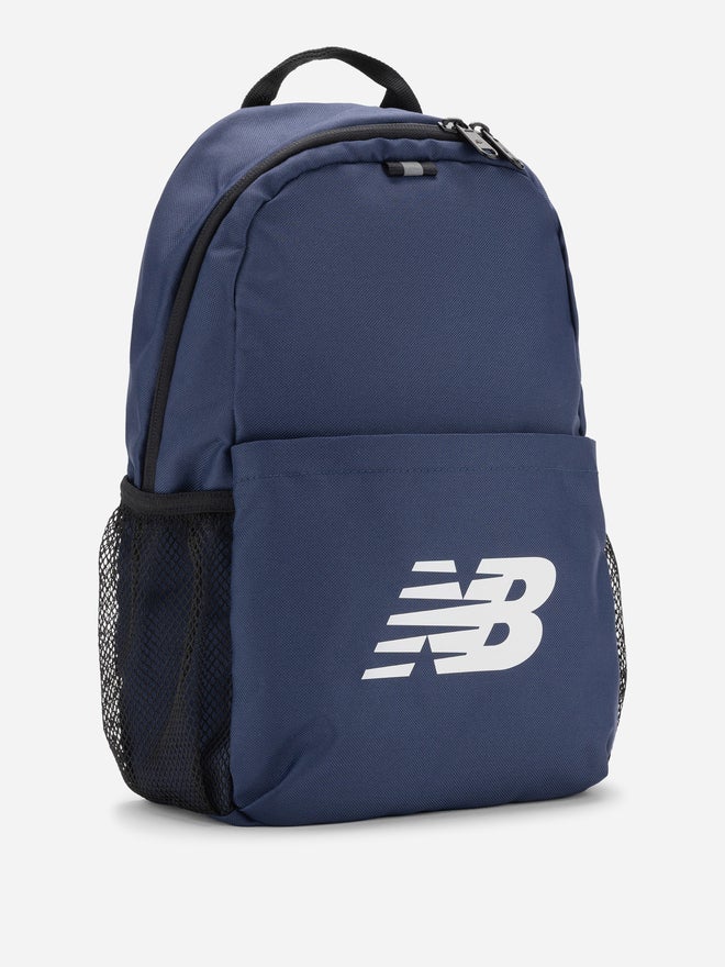 New Balance Navy Blue Logo Detail Backpack - Image 3