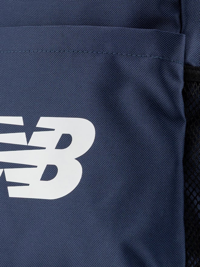New Balance Navy Blue Logo Detail Backpack - Image 2