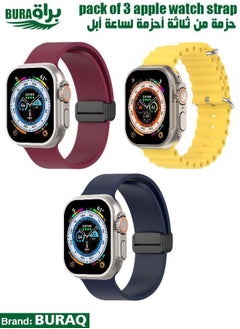Apple Watch Band Strap For Apple Watch Ultra 2/Ultra 49mm, Series 10 46mm, 9/8/7 45mm, SE2/SE/6/5/4 44mm, 3/2/1 42mm
