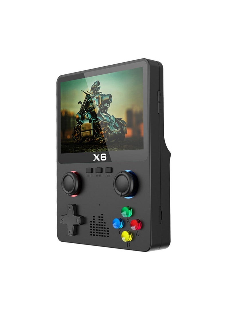 2023 New X6 3.5Inch IPS Screen Handheld Game Player Dual Joystick 11 Simulators GBA Video Game Console for Kids Gifts - Image 2