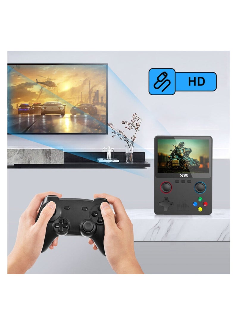 2023 New X6 3.5Inch IPS Screen Handheld Game Player Dual Joystick 11 Simulators GBA Video Game Console for Kids Gifts - Image 3