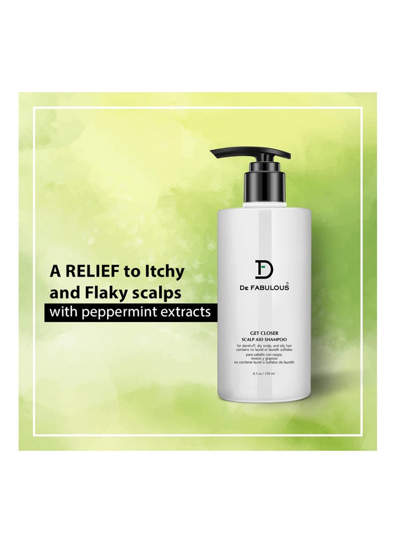 De Fabulous Shampoo and Conditioner 250ml Sulphate Free pH Balanced Pack of 2 - Image 2