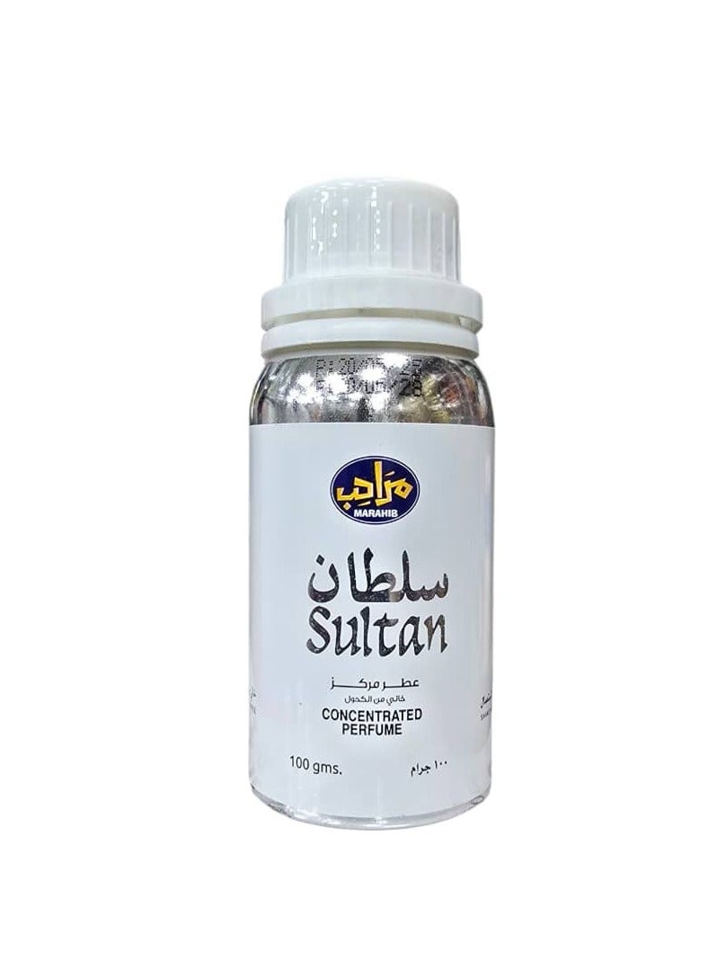 زيت عطر سلطان مركز 100جرام