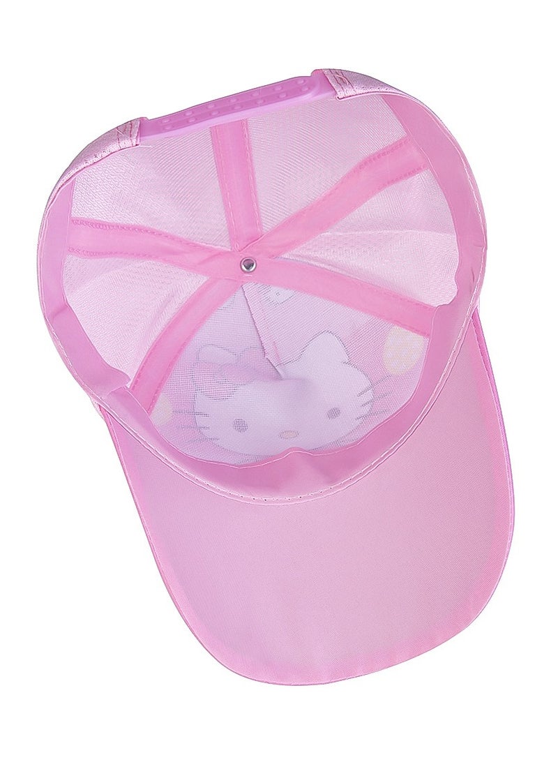 Hello Kitty Hats For Kids Outdoor Cartoon Adjustable Sunnet Hats  - Image 4