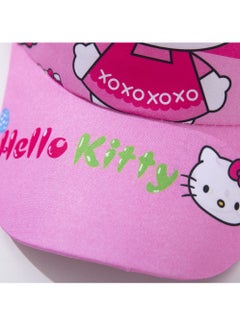 Generic Hello Kitty Hats For Kids Outdoor Cartoon Adjustable Sunnet Hats  - Image 3