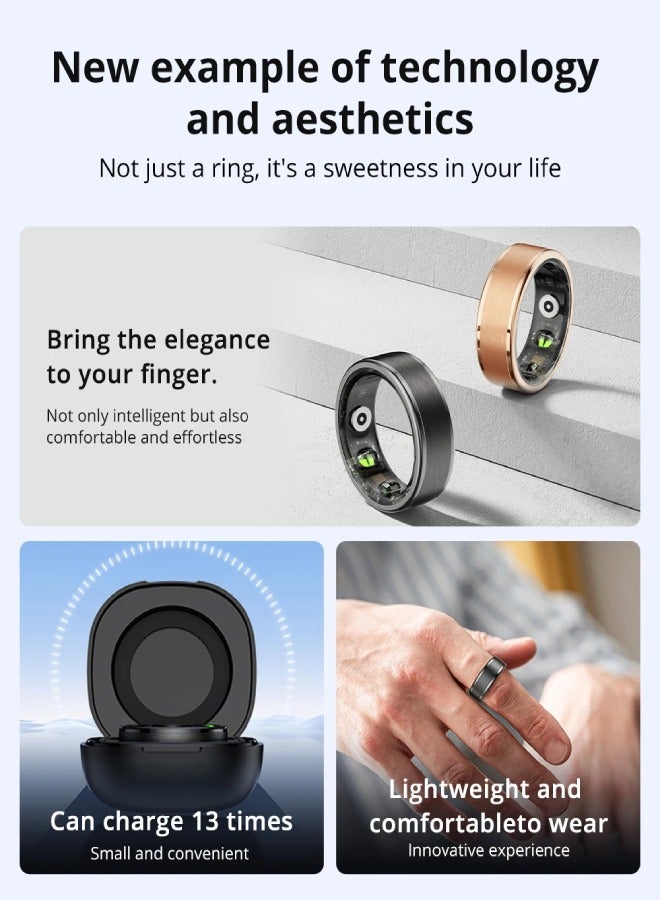 ColMi COLMI R03 Smart Ring Men Women, Long Battery Life , Health Monitor, IP68 & 5ATM Waterproof, Multi-sport Mode  - Image 3