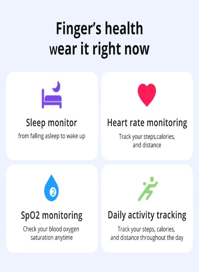 ColMi COLMI R03 Smart Ring Men Women, Long Battery Life , Health Monitor, IP68 & 5ATM Waterproof, Multi-sport Mode  - Image 4