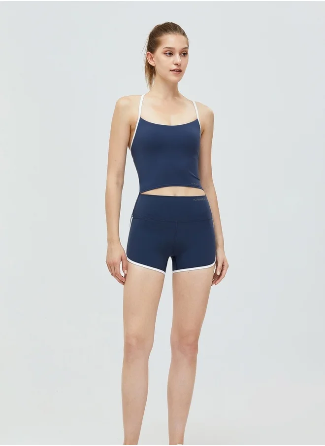 KAWN.YOGA Womens High Waist Workout Sport Yoga Shorts