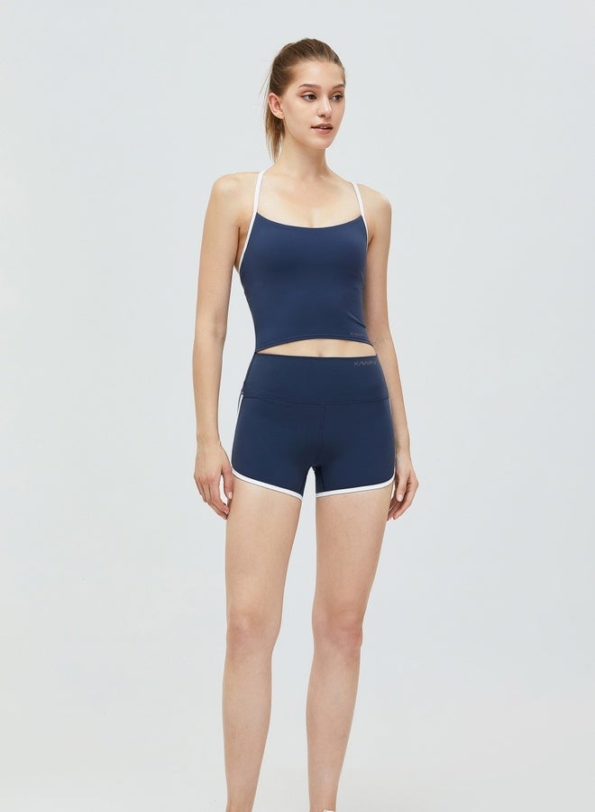 KAWN.YOGA Womens High Waist Workout Sport Yoga Shorts - Image 2