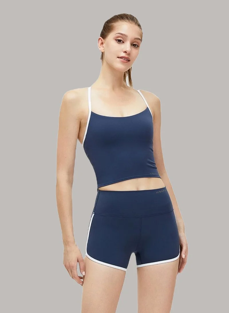 Womens High Waist Workout Sport Yoga Shorts