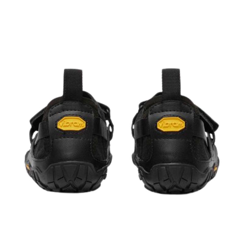Vibram Men's FiveFingers Spyridon EVO | Barefoot Trail Running & Off-Road Shoes for Grip & Stability, Black/Black, 50 EU / 14-15 US - Image 5