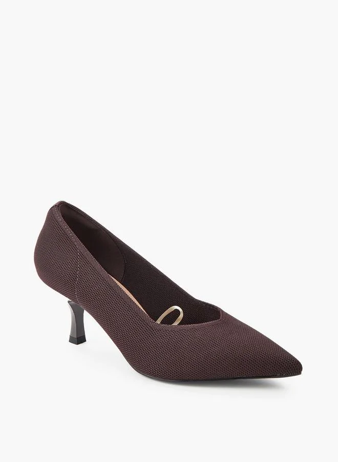 Paprika Women Kitten Heel Pumps