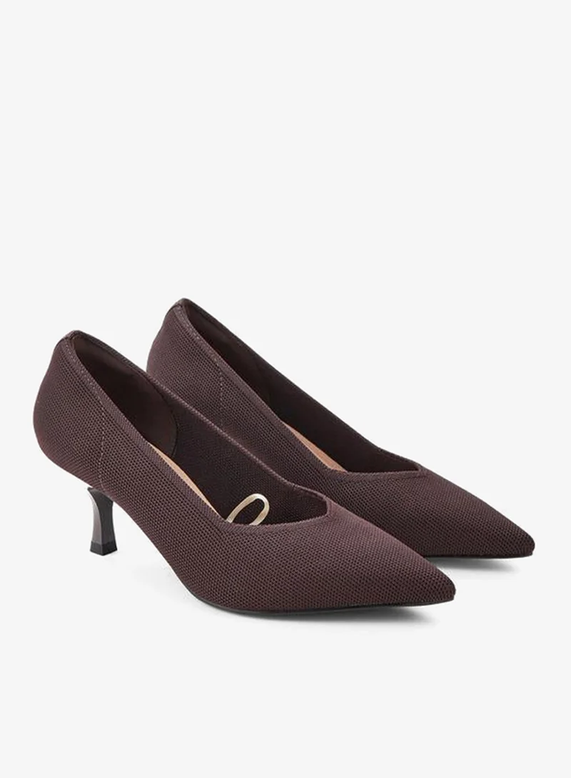 Paprika Women Kitten Heel Pumps