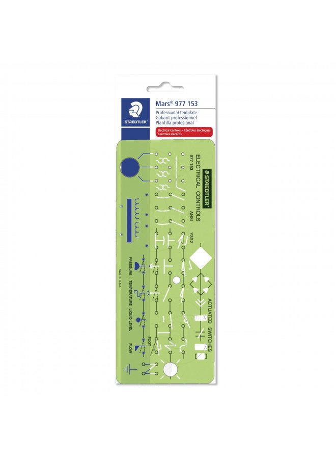 STAEDTLER Staedtler Technical Drawing Template (977 153 02) - Image 1