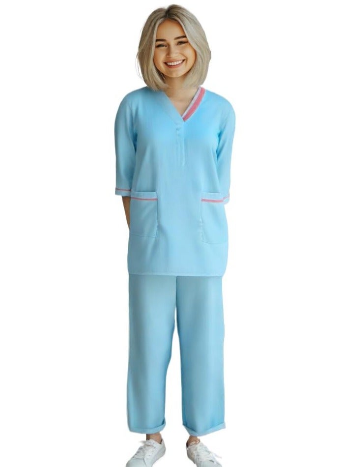 أزياء دي زي العاملات المنزليات للنساء، زي الجليسة للأطفال، زي السيدات، زي الممرضة - Image 2