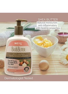 Biocare Labs Moisturizing Body Butter Body Cream With Natural Shea And Cocoa Butter Instantly Penetrates And Deeply Renews Skin Lotion Designed For Improving Aging Skin  - Image 4