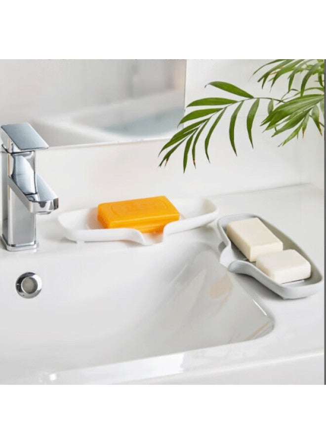 Imakara High-end Luxury Soap Dish, Draining Large Bathroom Soap Holder, Laundry Storage Rack