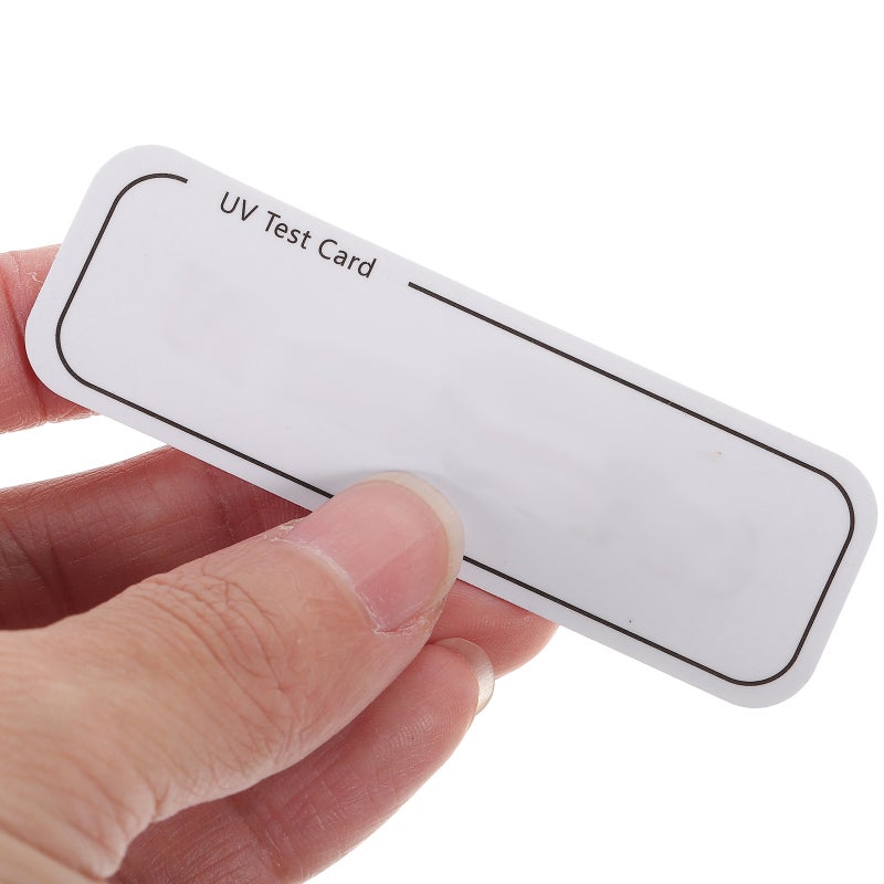 20 pcs UV Testing Cards Test Cards Cabinet UV Testing Cards - Image 3