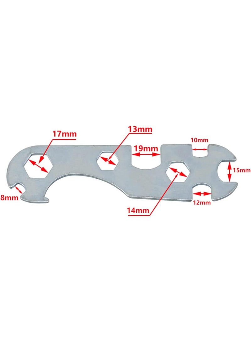 GGOOT Multi-hole Cycle Mountain Bike Wrench Multifunctional Hexagon Wrench Multi‑Hole Flat Wrench Spanner Tool Bicycle hardware tools multi-function flower piece multi-purpose screw wrench  - Image 5