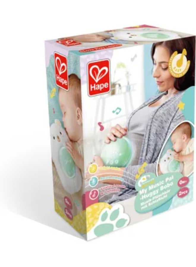 Hape My Music Pal-Huggy Bobo | Portable Baby White Noise Sound Machine, For Infants Age 0+ Months - Image 3