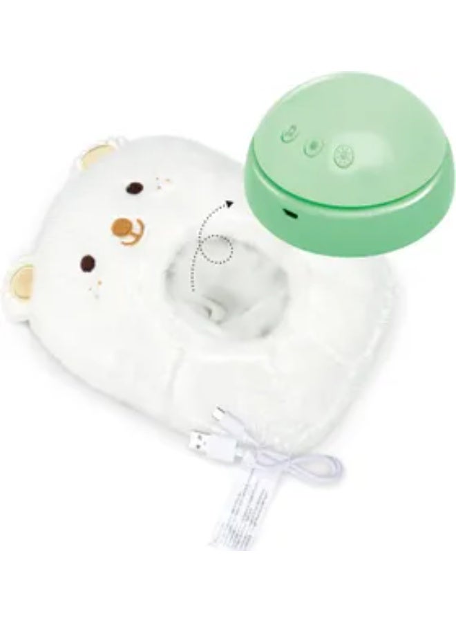 Hape My Music Pal-Huggy Bobo | Portable Baby White Noise Sound Machine, For Infants Age 0+ Months - Image 2
