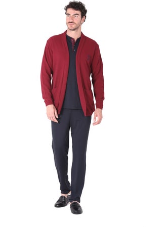 D'S DAMAT D'S Groom Men's 3-Piece Robe Suit 224006  - Image 1