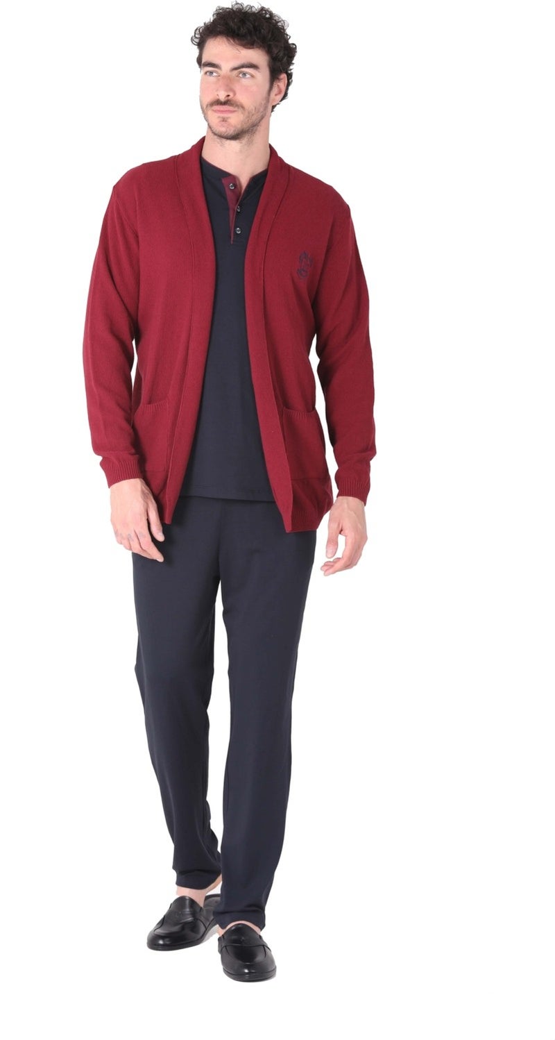 D'S DAMAT D'S Groom Men's 3-Piece Robe Suit 224006  - Image 1