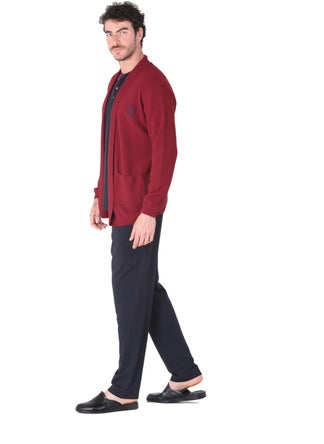 D'S DAMAT D'S Groom Men's 3-Piece Robe Suit 224006  - Image 2
