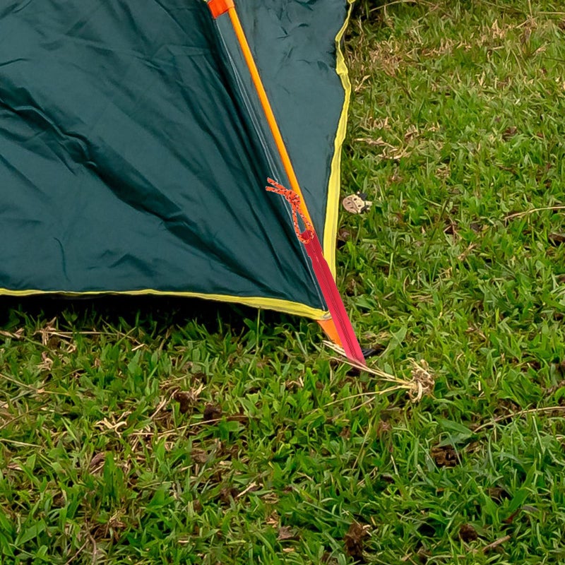Heavy Duty Aluminum Tent Pegs and Stakes 8pcs Triangular Beam Red Coating Camping Ground Anchors - Image 5