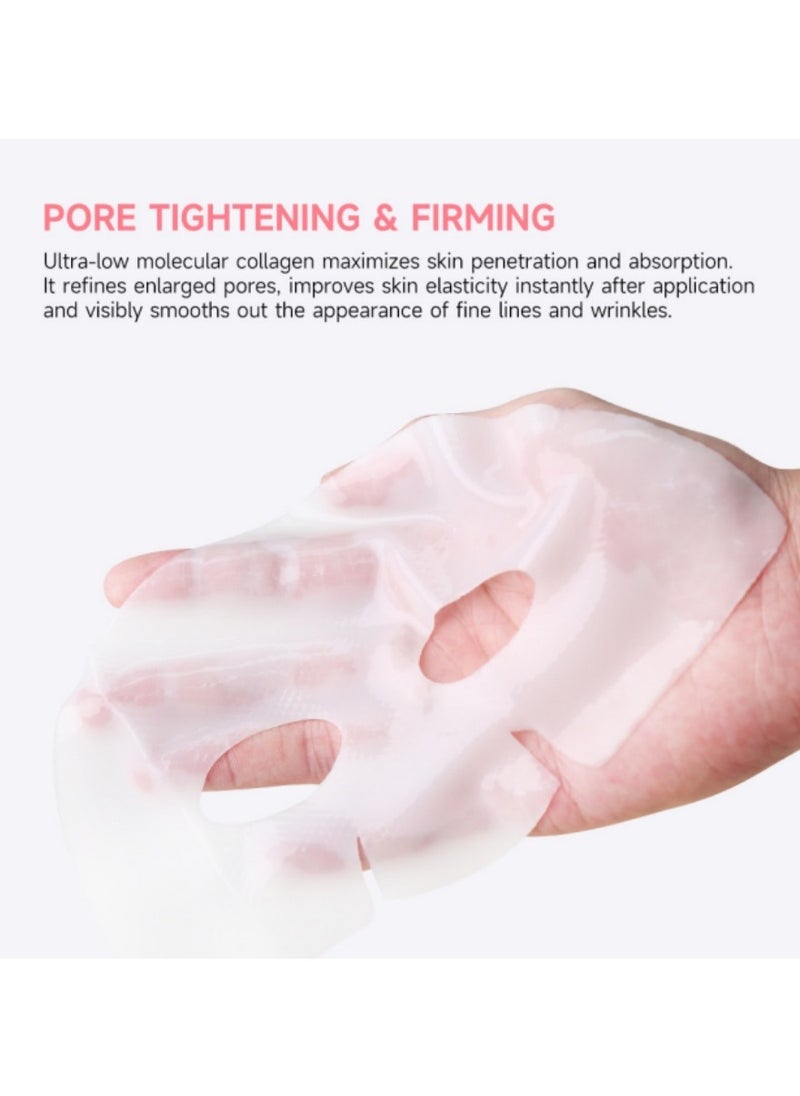 BIODANCE - Bio-Collagen Real Deep Mask, Hydrating Overnight Mask, Pore Minimizing, Elasticity Improvement, 34g x4ea - Image 1