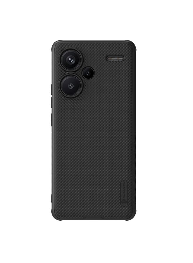 Case Cover For Xiaomi Redmi Note 13 Pro+ NILLKIN Frosted Shield Pro Magnetic Phone Case Black