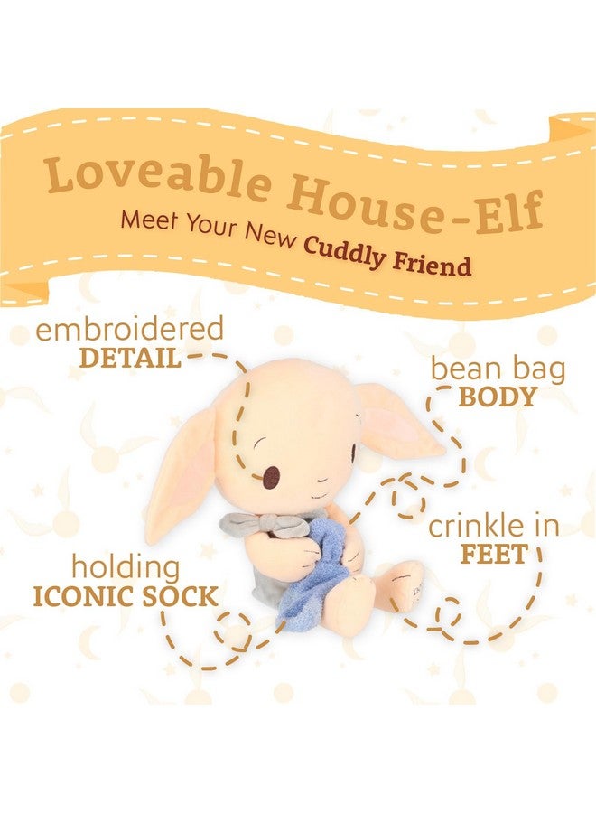 Kids Preferred Kids Preferred Harry Potter Dobby Plush Stuffed Animal The Lovable House Elf Holding His Iconic Sock for Babies, Toddlers, and Kids 15 inches - Image 3