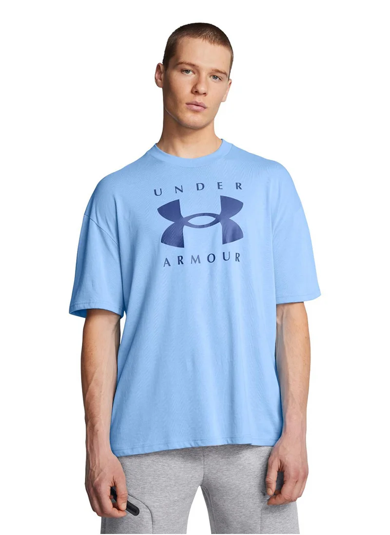 UNDER ARMOUR Heavyweight Oversized Branded T-shirt