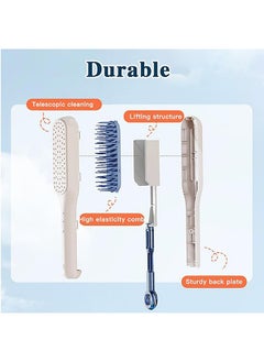 Hair Brush Self Cleaning - Self-Cleaning Anti-Static Massage Comb - Self Cleaning Hair Brush - One-Pull Clean Massage Comb - Scalable Rotate Lifting Clean Hair Brush - Smooth Hair - pzsku/Z51E39F087CEA423A7DF0Z/45/_/1709351795/97b2ad02-0730-442d-ab43-8d560cd05f0b