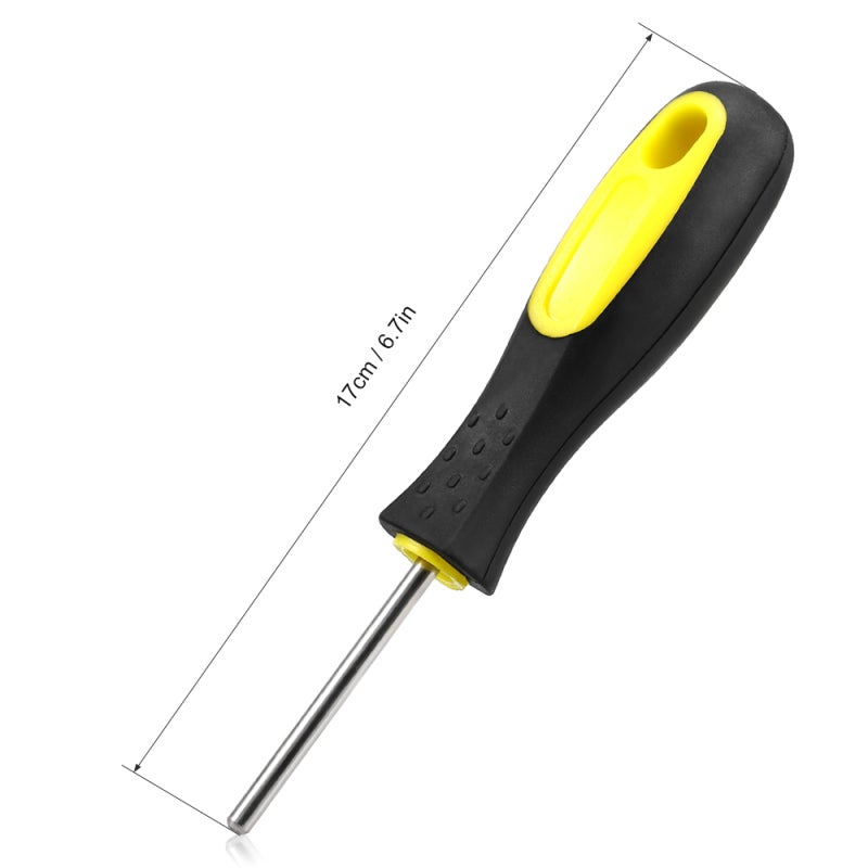 POWERTI Tennis Racquet String Adjustment Tool Stainless Steel Straightening Tool - Non-Slip Handle Stringing Tool for Badminton Racquets - Image 2