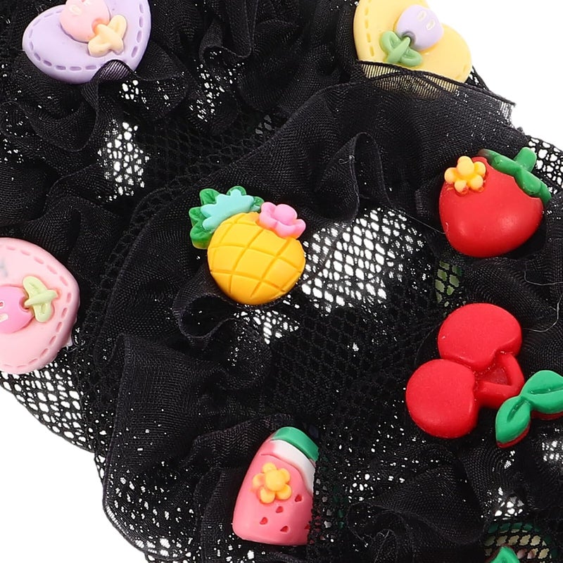 5pcs Small Hair Nets for Bun and Mini Hair Donut Shaper Set for Accessories for Performance and Recital - Image 3